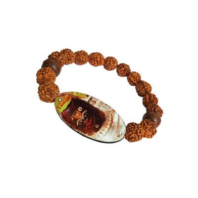 Mahakaleshwar Shivling 5 Mukhi Rudraksha Bracelet